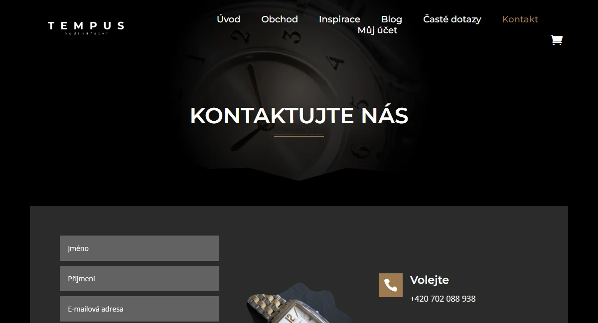 E-shop s hodinkami — Lookbook a limitované edice