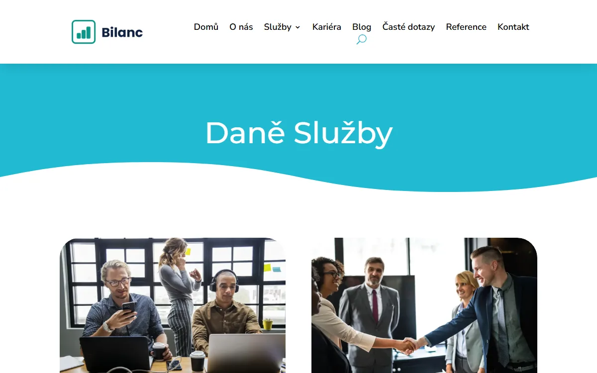 Web pro účetní — Daňové služby